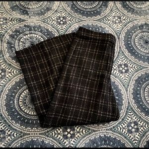 Ann Taylor Wide Leg Crop Tweed Pants